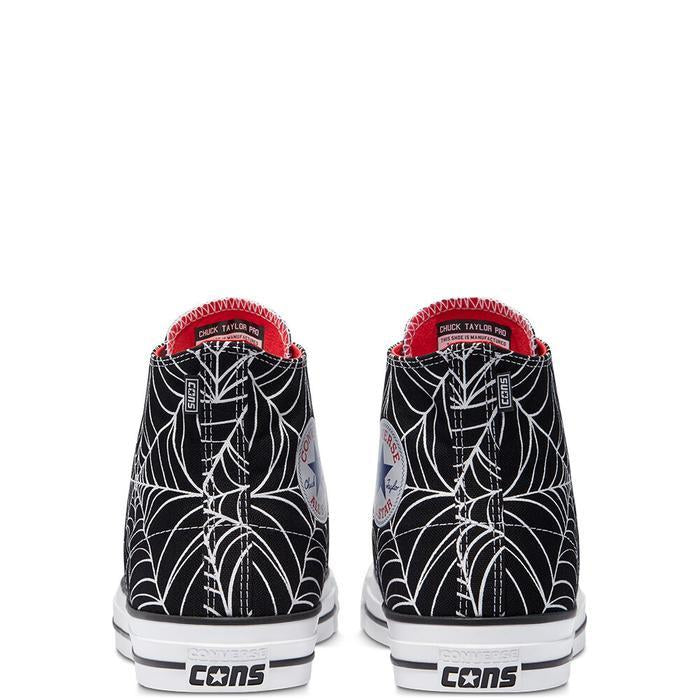 Converse Cons CTAS Pro Hi (Spider Web) Black/University Red/White