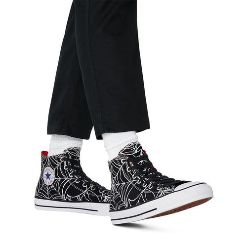 Converse Cons CTAS Pro Hi (Spider Web) Black/University Red/White