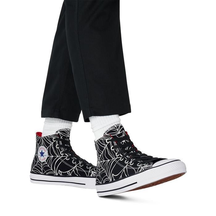 Converse Cons CTAS Pro Hi (Spider Web) Black/University Red/White