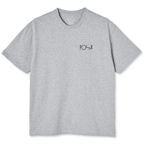 Polar 3 Tone Fill Logo Tee Sport Grey