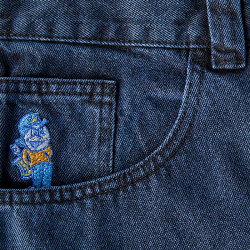 Polar Skate Co. '93! Denim Pants Blue Black
