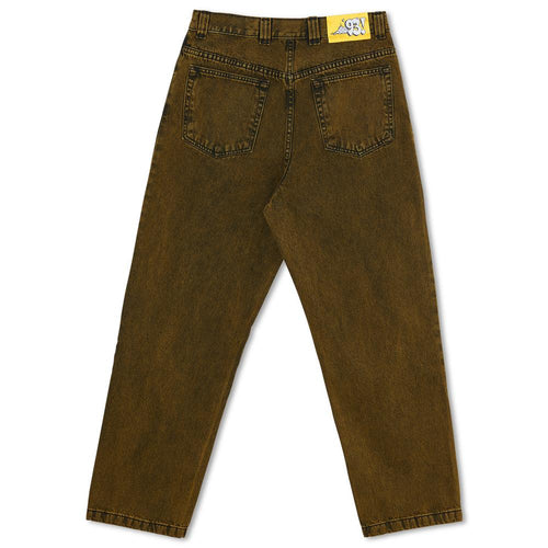Polar Skate Co. '93'! Denim Yellow/Black