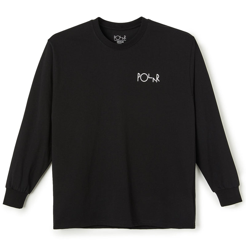 Polar Skate Co. ACAB Fill Logo Longsleeve Black