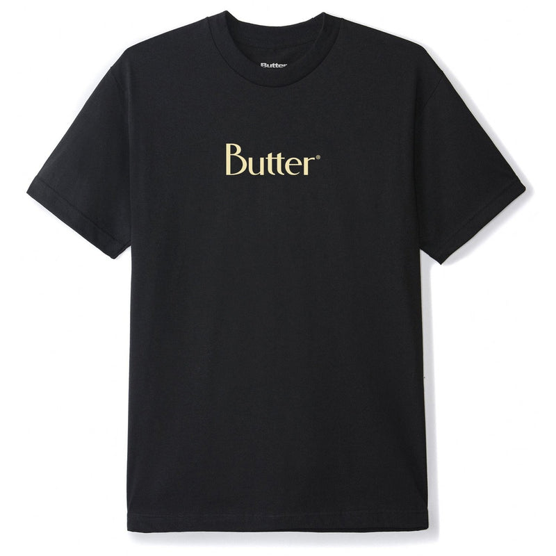 Butter Goods Classic Logo Tee Black