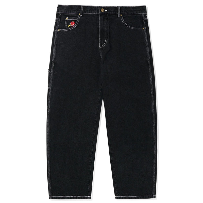 Butter Goods Apple Denim Pants Black