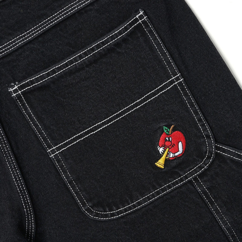 Butter Goods Apple Denim Pants Black