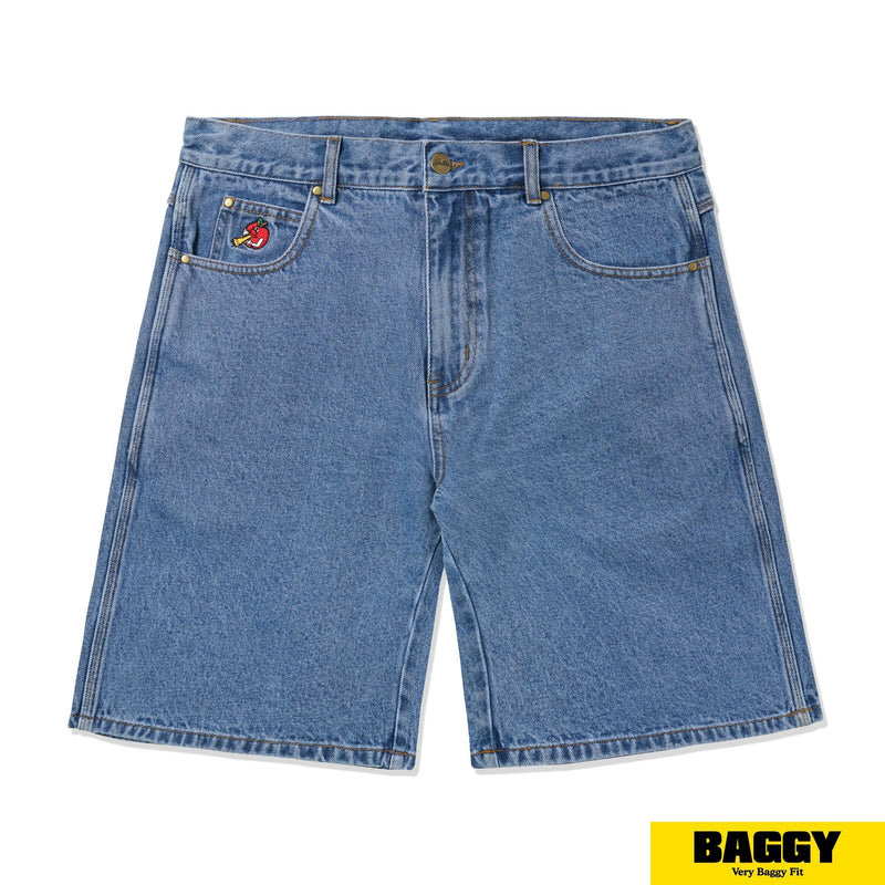 Butter Goods Apple Denim Shorts Washed Indigo