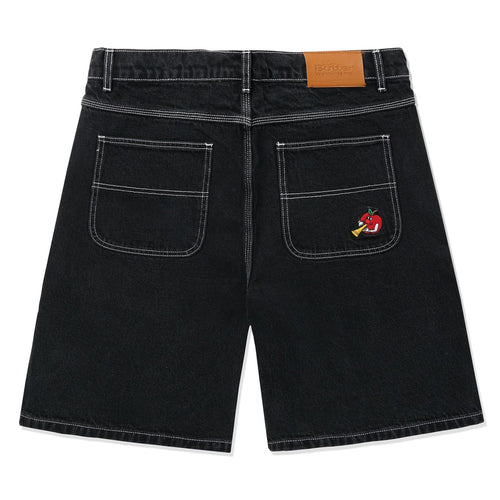 Butter Goods Apple Denim Shorts Black