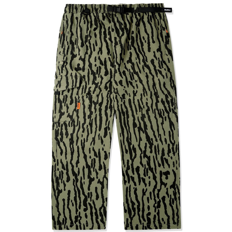 Butter Goods Bark Camo Cargo Pants Army