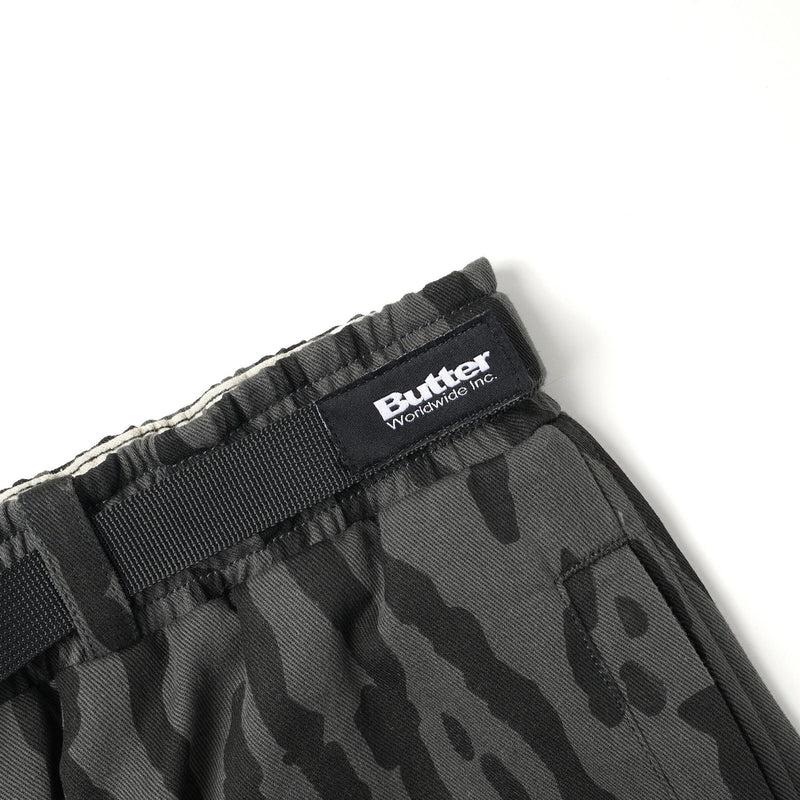 Butter Goods Bark Camo Cargo Pants Black
