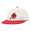 Butter Goods Apple 6 Panel Cap Natural/Cherry