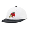 Butter Goods Apple 6 Panel Cap White/Black