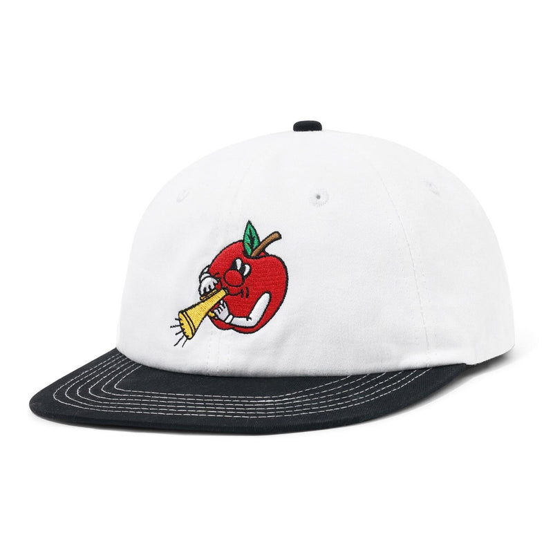 Butter Goods Apple 6 Panel Cap White/Black