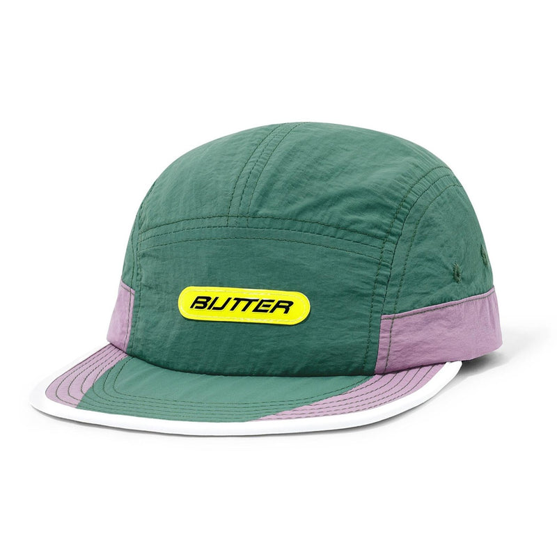 Butter Goods Runner 5 Panel Cap Forest/Plum