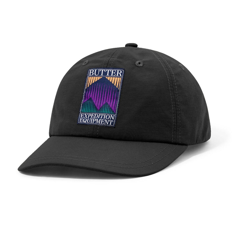 Butter Goods Summit 6 Panel Cap Black