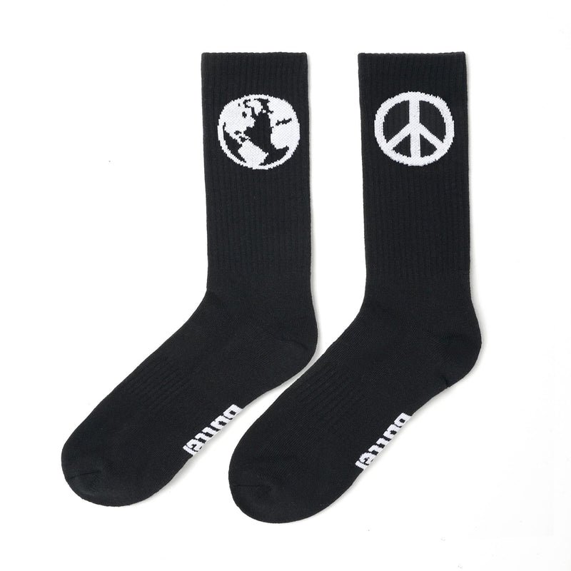 Butter Goods World Peace Socks Black