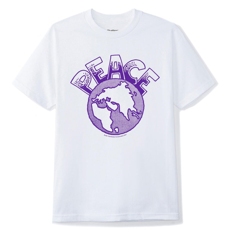 Butter Goods Peace Tee White