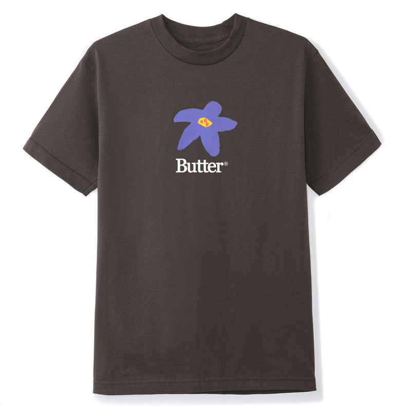 Butter Goods Flowers Tee Brown