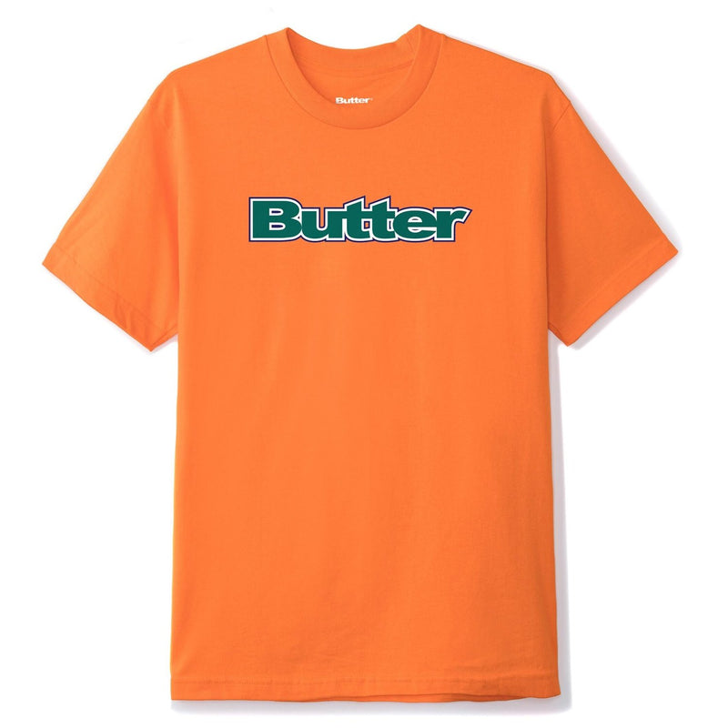 Butter Goods Wordmark Tee Orange