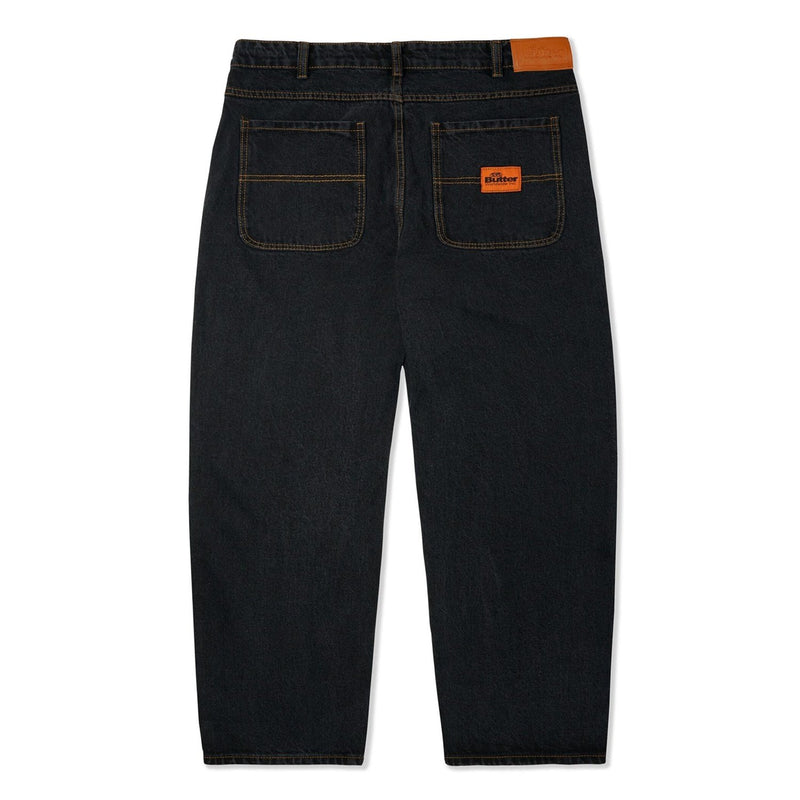 Butter Goods Philly Santosuosso Denim Pants Washed Black