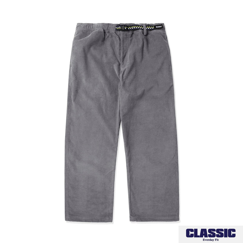 Butter Goods High Wale Cord Pants Grey