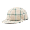 Butter Goods Plaid Reversible 6 Panel Hat Khaki