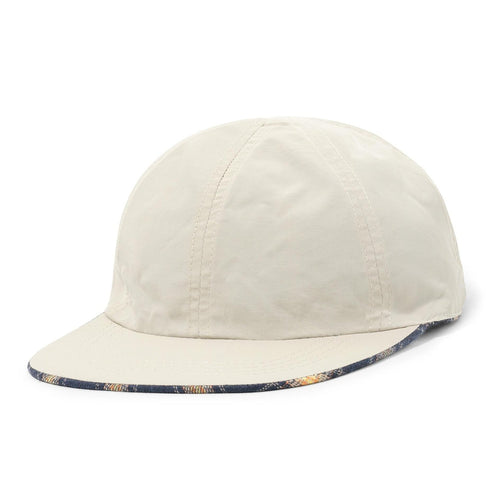 Butter Goods Plaid Reversible 6 Panel Hat Khaki
