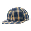 Butter Goods Plaid Reversible 6 Panel Hat Navy