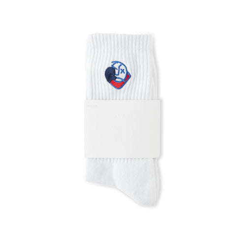 Polar Skate Co. Big Boy Socks White