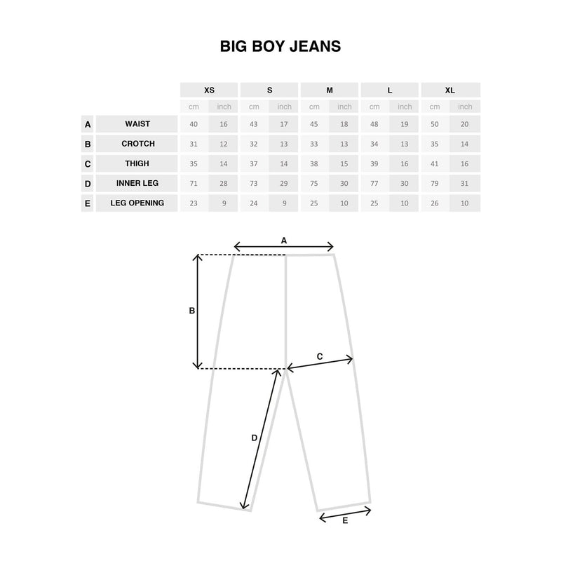 Polar Skate Co. Big Boy Jeans Light Blue