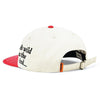 Butter Goods Butterfly 6 Panel Cap Bone/Red