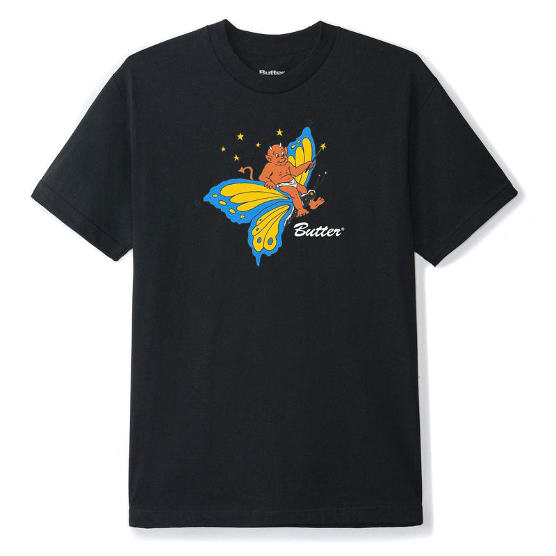 Butter Goods Butterfly Tee Black