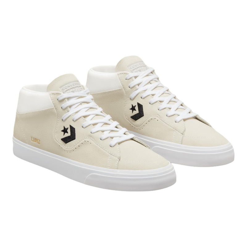 Converse CONS Louie Lopez Pro Mid Optical White