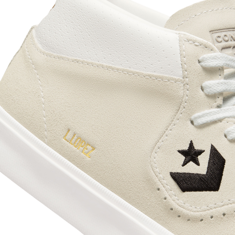 Converse CONS Louie Lopez Pro Mid Optical White
