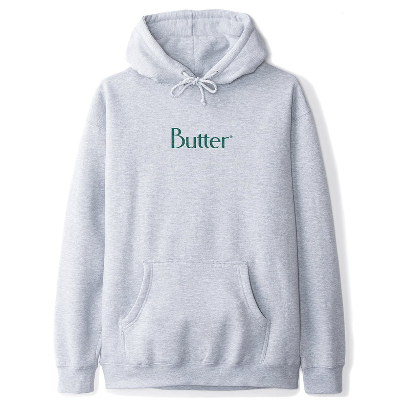 Butter Goods Speckle Classic Logo Pullover Ash Grey