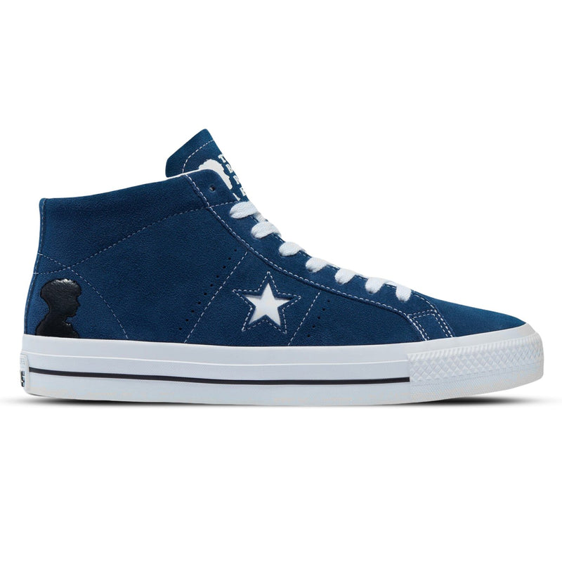 Converse CONS One Star Pro Mid Ben Raemers Navy/White