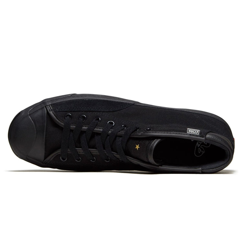 Converse CONS Jack Purcell Pro Mid Alexis Sablone (Black/Enamel Red)