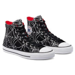 Converse Cons CTAS Pro Hi (Spider Web) Black/University Red/White
