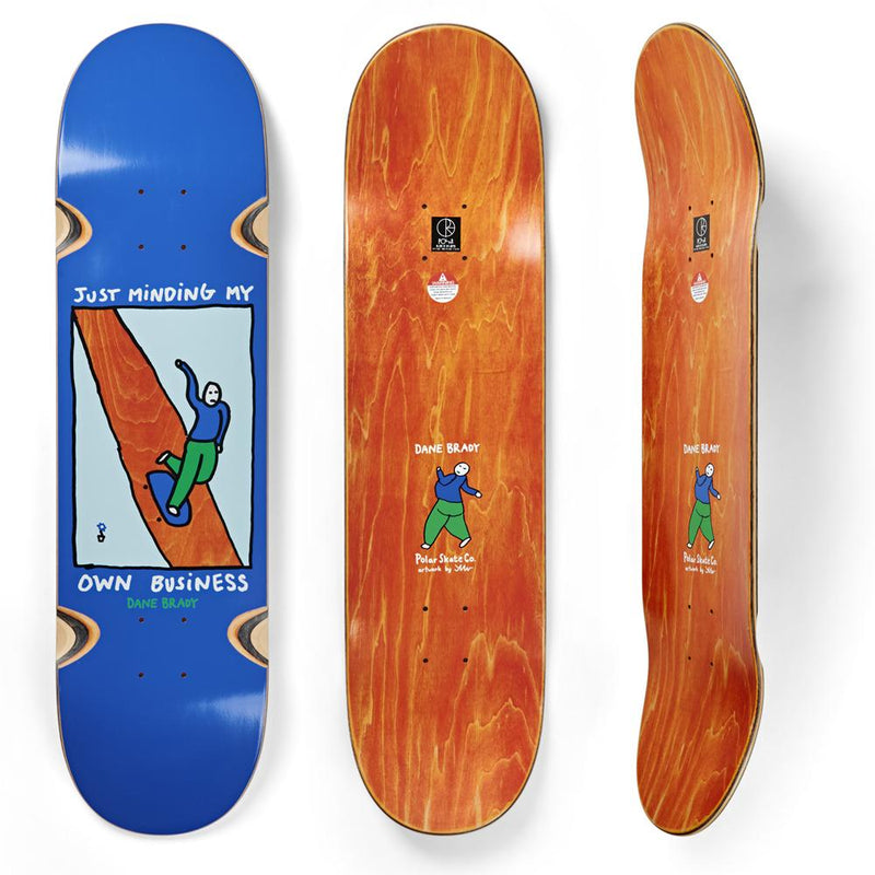 Polar Dane Brady Just Minding My Own Business Deck 9.0"