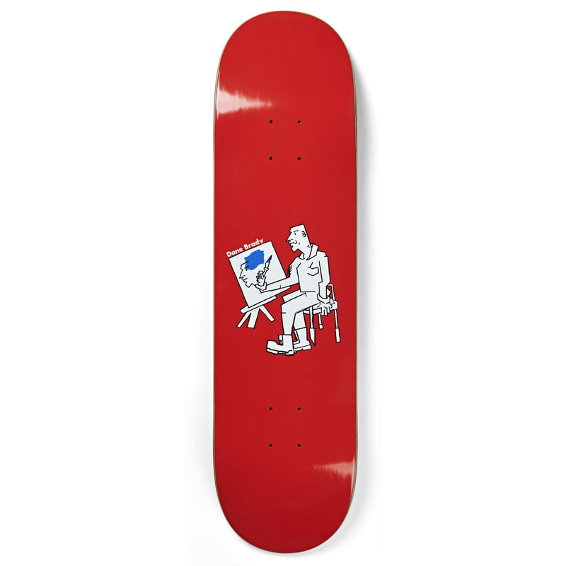 Polar Dane Brady Painter Red Deck 8.375"