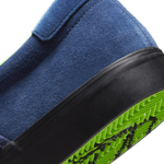 Nike SB Zoom Verona Slip On x Leo Baker Blue Void/Electric Green