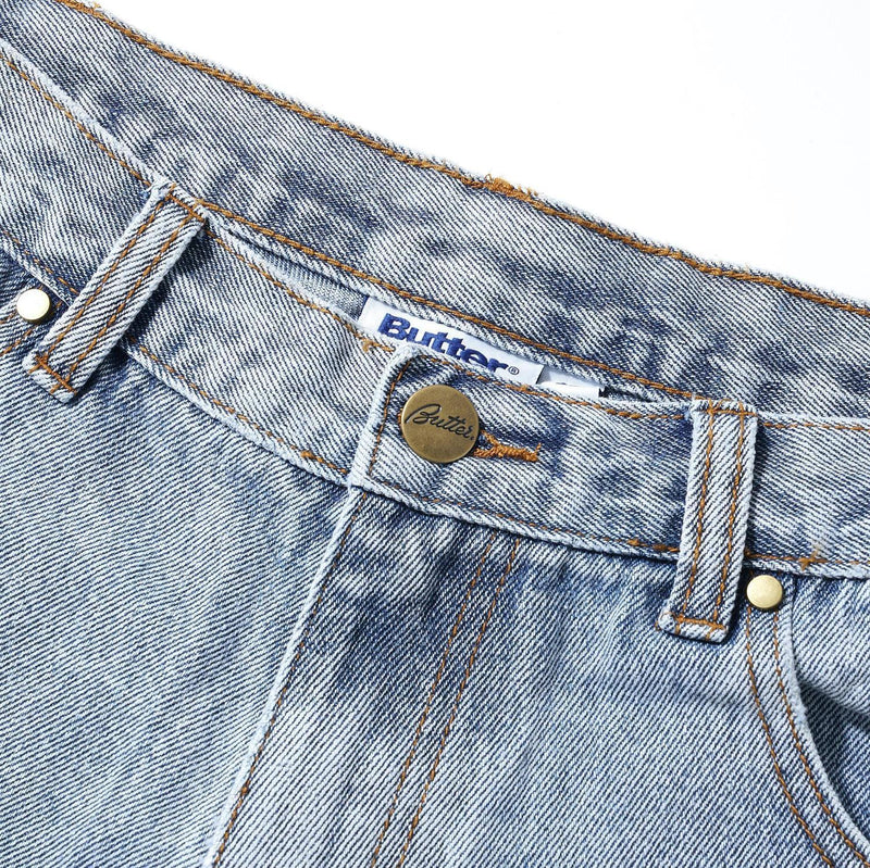 Butter Goods Homeboy Denim Jeans Washed Light Blue