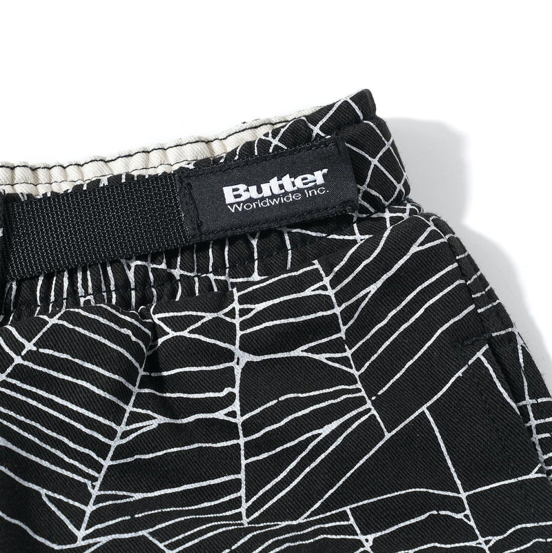Butter Goods Web Pants Black