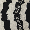 Polar Skate Co. Faces Beach Towel Black