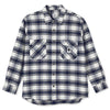 Polar Skate Co. Flannel Shirt Navy
