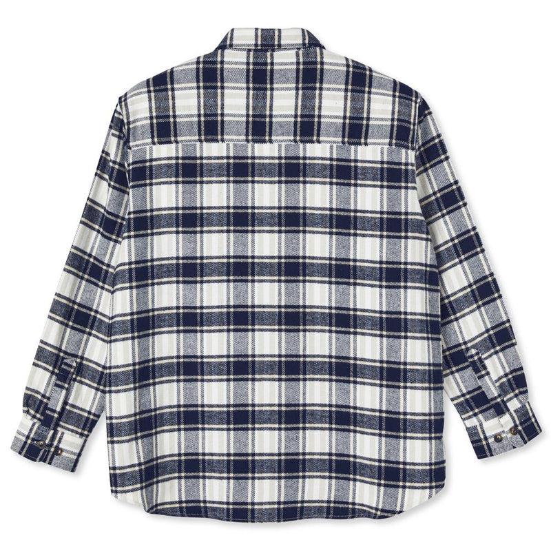 Polar Skate Co. Flannel Shirt Navy