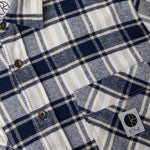 Polar Skate Co. Flannel Shirt Navy