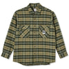 Polar Skate Co. Flannel Shirt Uniform Green