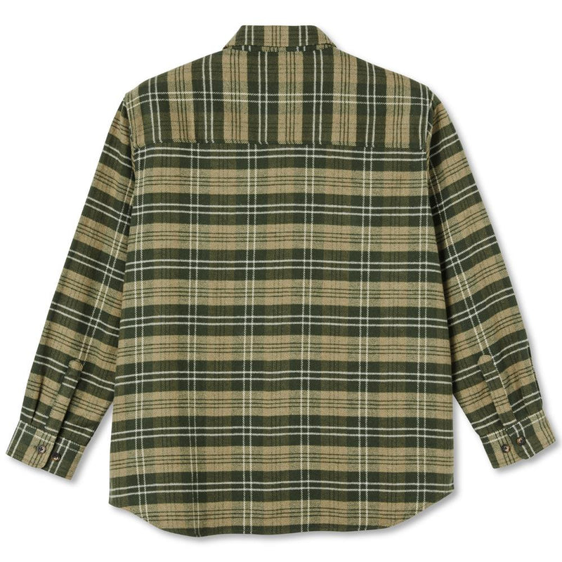 Polar Skate Co. Flannel Shirt Uniform Green