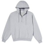 Polar Skate Co. Half Zip Hoodie Sport Grey